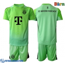 Fotballdrakt Barn Bayern Munich Keeper Hjemmedraktsett 2025-26 Kortermet (+ Korte bukser)